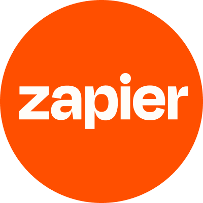 Zapier oranger color round logo