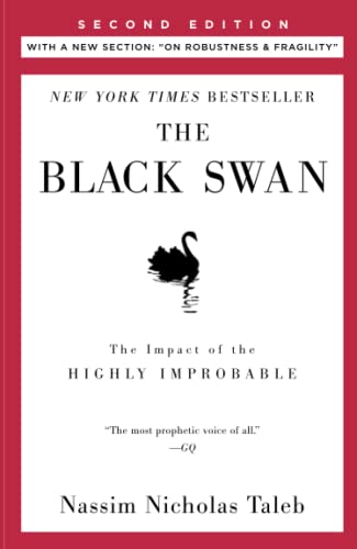 The Black Swan book by Nassim Nicholas Taleb